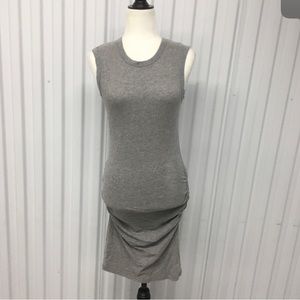 Buy One Get One Free James Perse Standard Grey Sleeveless Mini Dress XS/ S